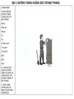 HH11: Đường thẳng vuông góc mặt phẳng