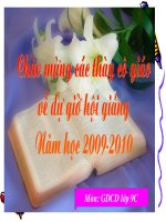 Bai 9: Làm viẹc có năng suất, chất lượng hiệu quả