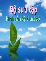 Bộ sưu tập hình nền KTS