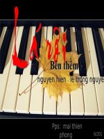 Pps Lá rơi bên thềm