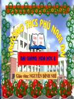 Bài 35 Tiết 52 BÀI THỰC HÀNH 5