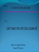 Chương 3 - Bài 12 - Lớp 12