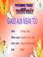 LT&C L.2 Từ ngữ về loài chim