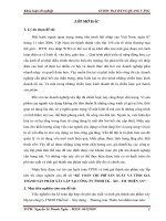 KẾ TOÁN CHI PHÍ SẢN XUẤT VÀ TÍNH GIÁ THÀNH SẢN PHẨM XÂY LẮP TẠI CÔNG TY TNHH TK – XD – TM THIÊN AN