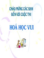 hoa hoc vui on tap chuong I, II, III