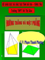 DUONG THANG - MAT PHANG