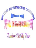 Unit 8: Out and about