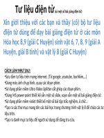 Bộ sưu tập tư liệu điện tử THCS