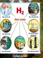 ĐIỀU CHẾ KHÍ HIĐRO- PHẢN ỨNG THẾ cuc hay