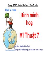 Hình minh hoạ Mĩ Thuật 7