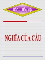 Nghia cua cau( Rat hay)