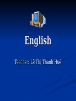 Period 18Unit 3. Lesson 6 :  Language focus 3,4