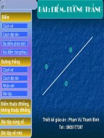 Toán 6 - Điểm và đường thẳng