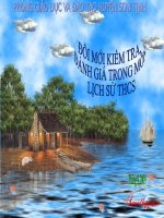 Đổi mới kiểm tra,đánh giá trong môn Lịch sử ở trường THCS