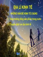 Chuyển dịch cơ cấu kinh tế T2