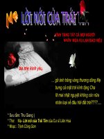 loi noi cua trai tim!