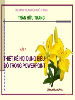 7_Thiet ke noi dung bieu do trong PP 2003