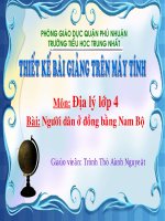 Đồng bằng Nam Bộ - Địa Lý 4