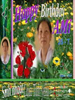 SINH NHẬT CỦA TÌNH YÊU