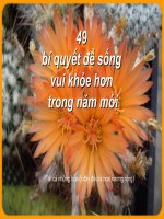 hoa & cách sống đẹp