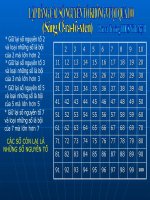 Toán 6 - Sàng số nguyên tố