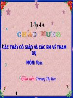 L tập Tính giá trị biểu thức