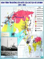 HÀNH TRÌNH CỨU NƯỚC CỦA BÁC HỒ