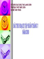 Nộp bài thục hành tập huấn