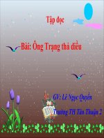 Tap doc:  Ong trang tha dieu
