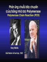 Kĩ thật sử dụng PCR