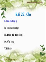 Bài 22. Clo