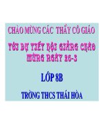 Hội giảng chào mừng 20-11