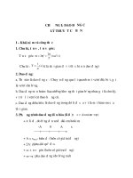 LÍ THUYẾT VỀ DAO ĐỘNG CƠ