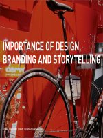 Importance of Design, Branding and Story: Short Guide