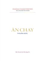 Tìm hiểu về ý nghĩa của Ăn Chay