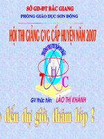 sinh7 tiết 53: Bộ móng guốc-Bộlinh trưởng