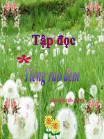 Tập đọc 5: Tiếng rao đêm