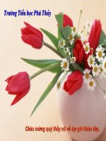 Tu nhien xa hoi 3- Bai 47- Hoa