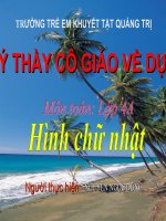 TOÁN 3- HINH CHU NHAT