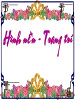 HÌNH ĐỘNG TRANG TRÍ POWERPOIT