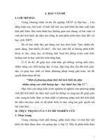 một số phương pháp tính thể tích khối đa diện nhằm nâng cao chất lượng dạy - học hình học lớp 12