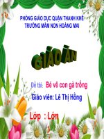 bé vẽ con gà trống