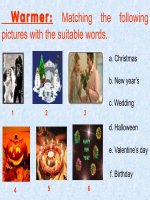 Unit 3: A Party AV10