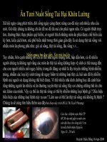 Các bệnh do đồ ăn sống