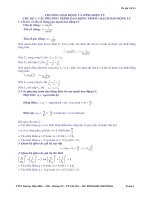 Luyện thi Đại Học Chương: Dao Động Điện Từ