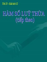 Hàm số lũy thừa 2