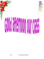 ENGLISH 8- UNIT 13:- READING.(Thao Giảng)