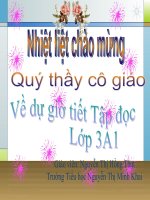 Ai dậy sớm- lớp 1