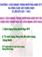 Bai 9 Cach mang thang Muoi Nga nam 1917.ppt