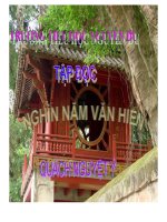 TĐ Bài Nghìn năm văn hiến